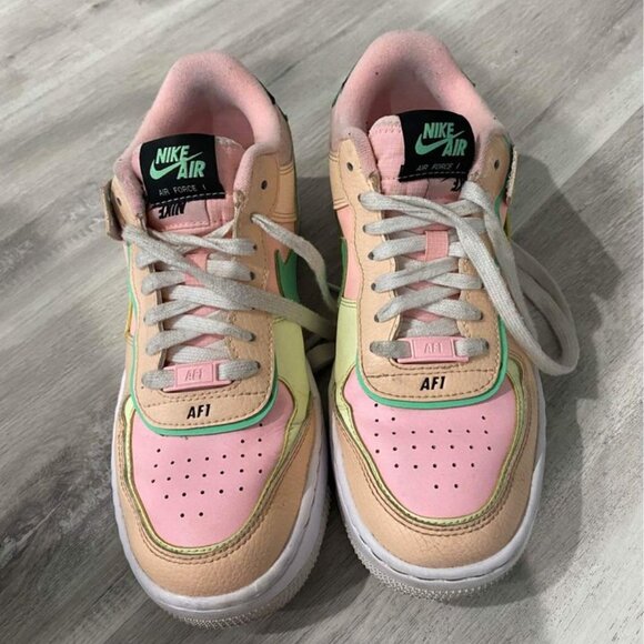 Wmns Air Force 1 Shadow 'Arctic Punch Barely Volt' - Picture 10 of 10